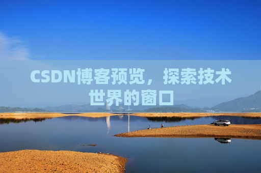 CSDN博客预览，探索技术世界的窗口